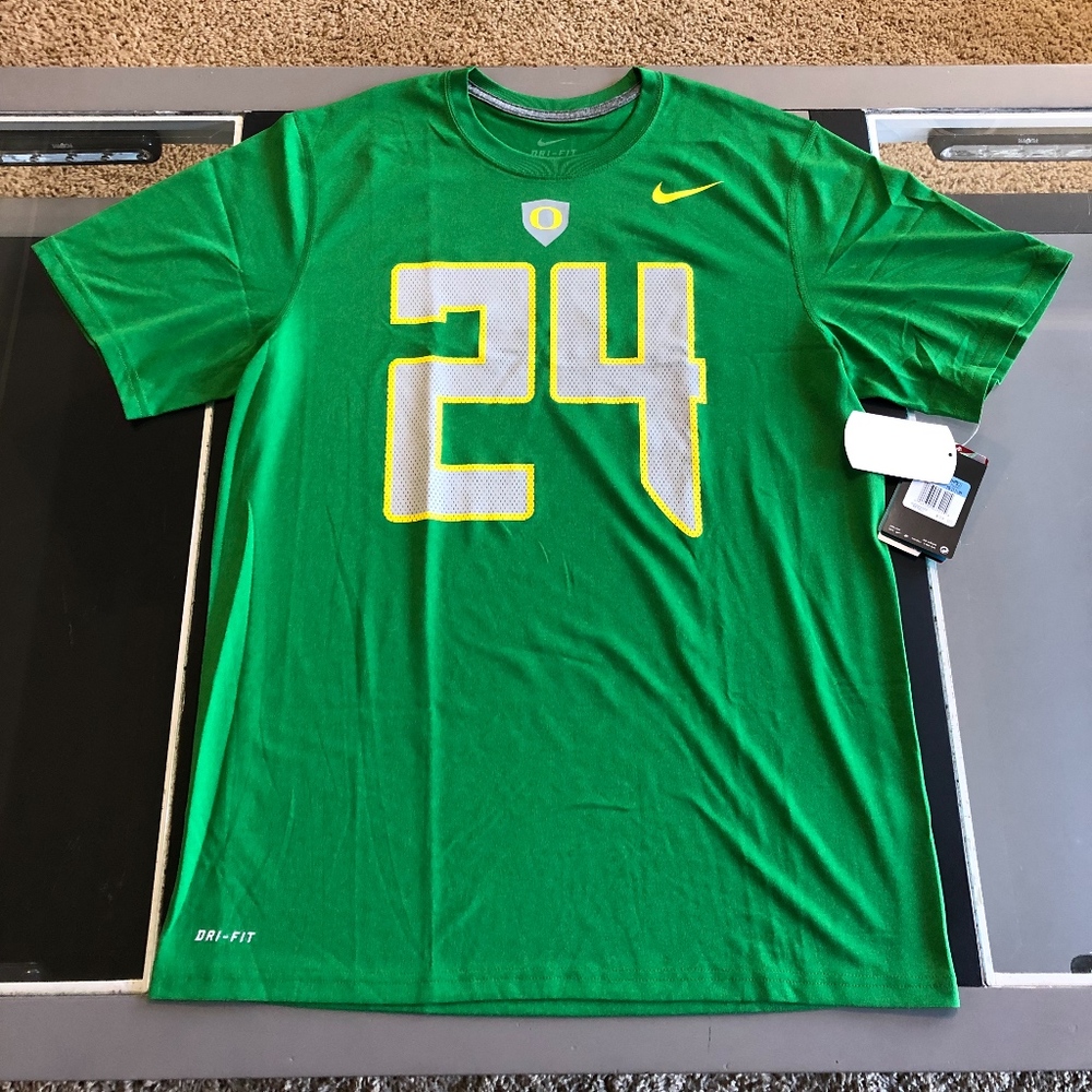 NWT Nike Dri-Fit OREGON DUCKS FOOTBALL T-Shirt M